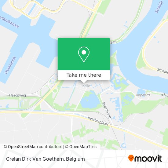 Crelan Dirk Van Goethem map