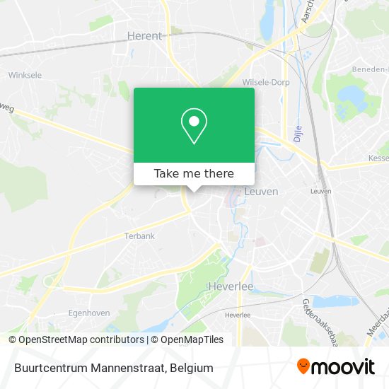 Buurtcentrum Mannenstraat map