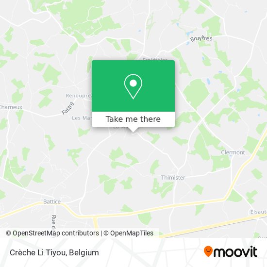 Crèche Li Tiyou plan
