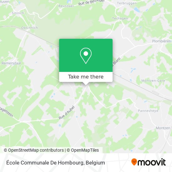 École Communale De Hombourg map