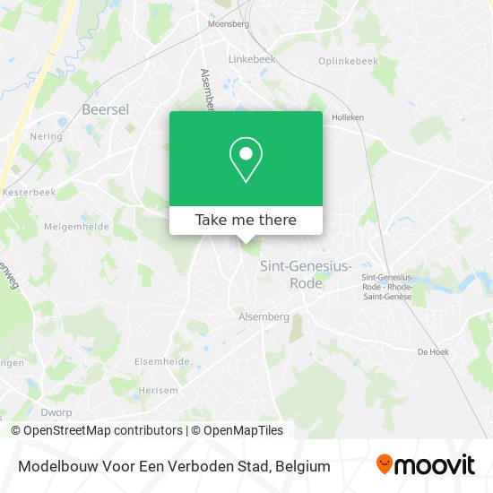 Modelbouw Voor Een Verboden Stad plan