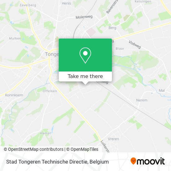 Stad Tongeren Technische Directie map