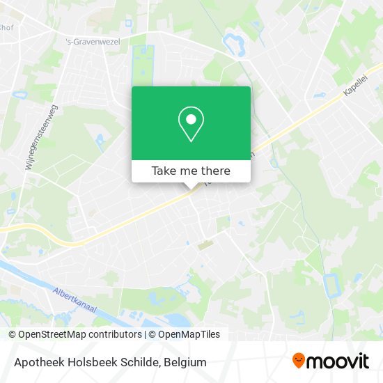 Apotheek Holsbeek Schilde map