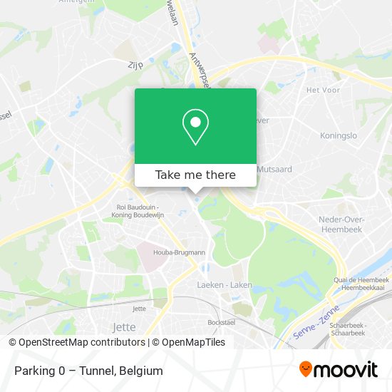 Parking 0 – Tunnel map