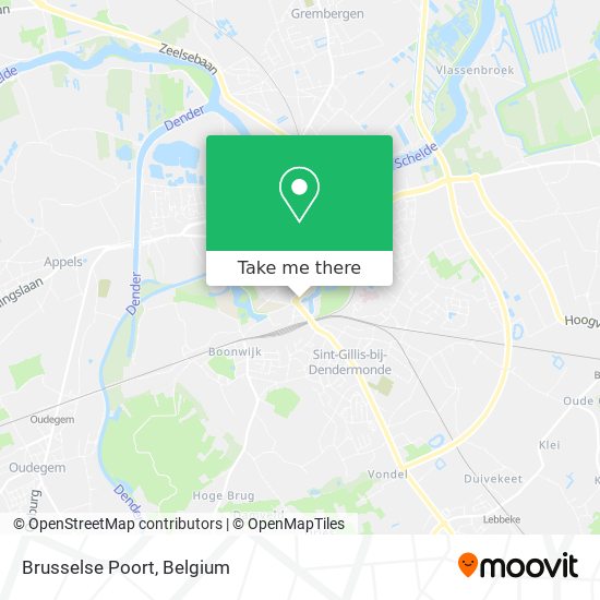 Brusselse Poort map