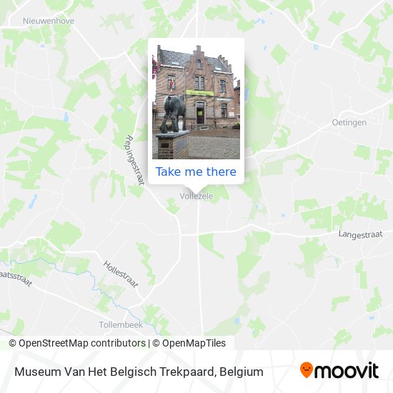 Museum Van Het Belgisch Trekpaard map