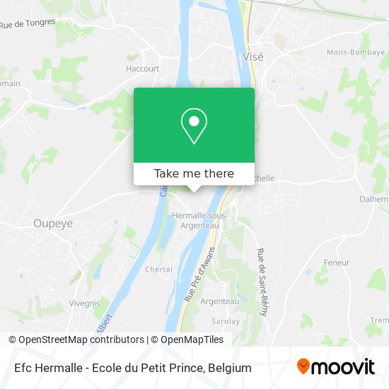 Efc Hermalle - Ecole du Petit Prince plan