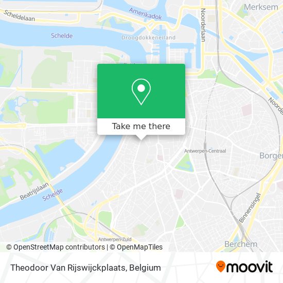 Theodoor Van Rijswijckplaats map