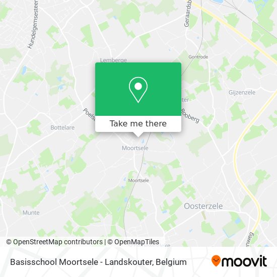 Basisschool Moortsele - Landskouter map