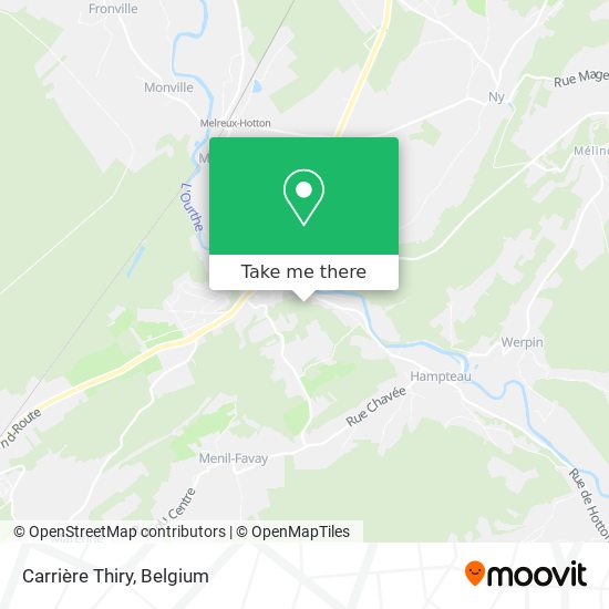 Carrière Thiry plan