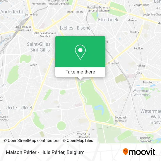 Maison Périer - Huis Périer map