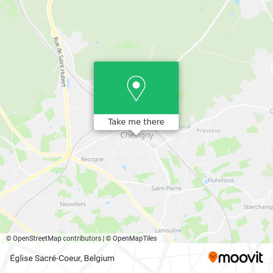 Église Sacré-Coeur plan