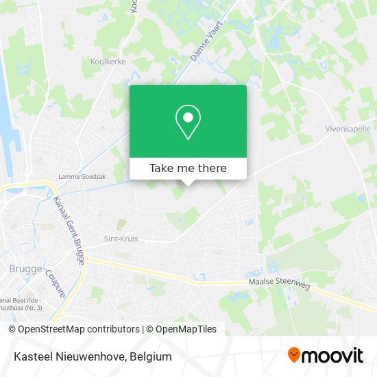 Kasteel Nieuwenhove plan