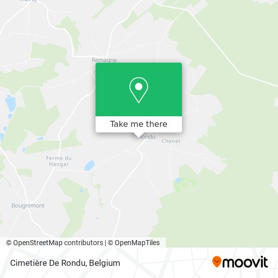 Cimetière De Rondu map