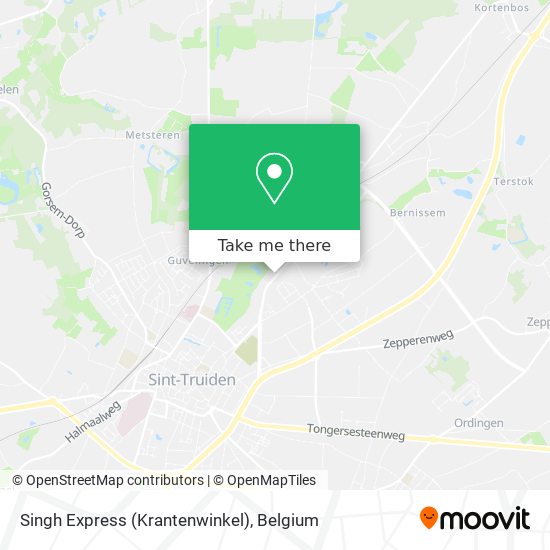 Singh Express (Krantenwinkel) map