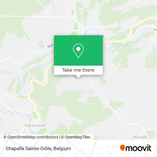 Chapelle Sainte-Odile map