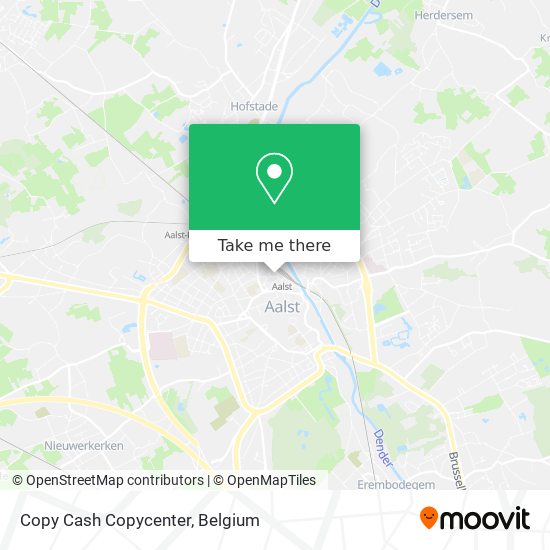 Copy Cash Copycenter map