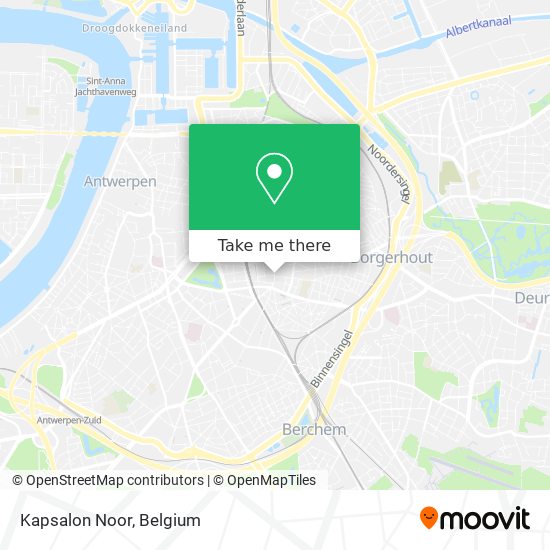 Kapsalon Noor map