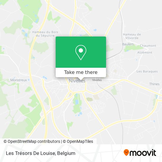 Les Trésors De Louise map