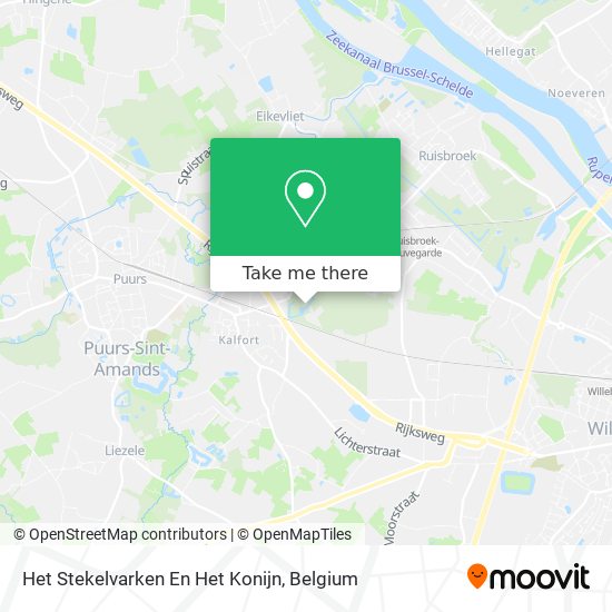 Het Stekelvarken En Het Konijn plan