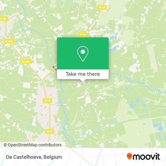 De Castelhoeve map