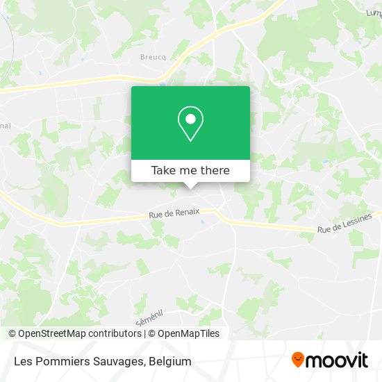 Les Pommiers Sauvages plan