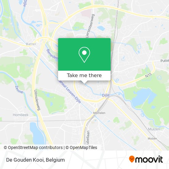 De Gouden Kooi map