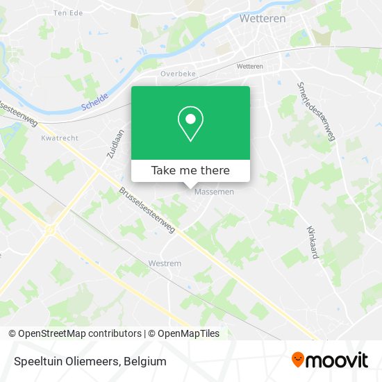 Speeltuin Oliemeers map