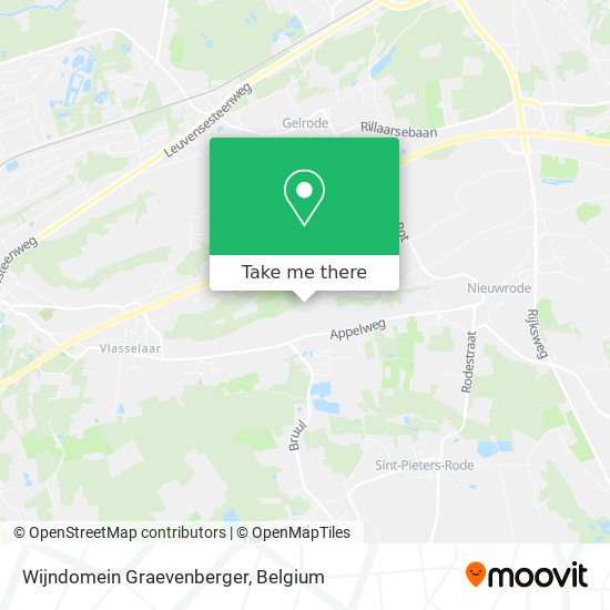 Wijndomein Graevenberger map
