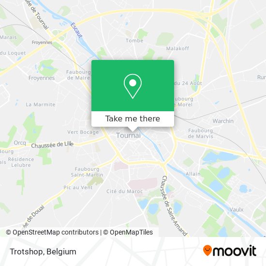 Trotshop map