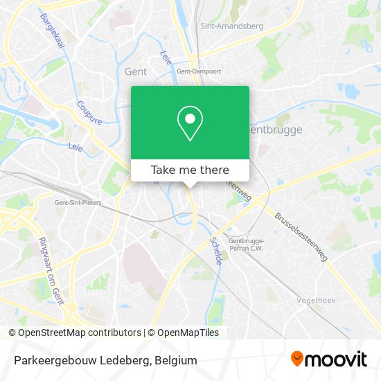 Parkeergebouw Ledeberg map