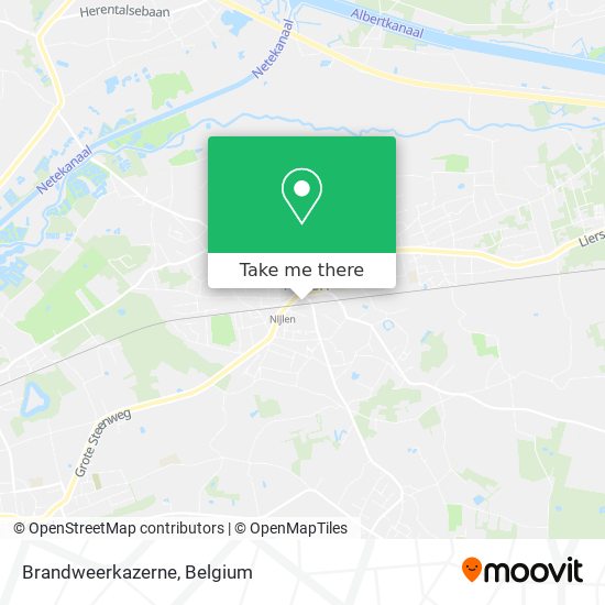 Brandweerkazerne map