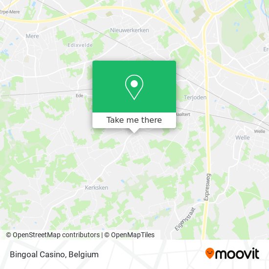 Bingoal Casino map