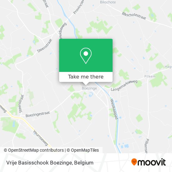 Vrije Basisschook Boezinge map