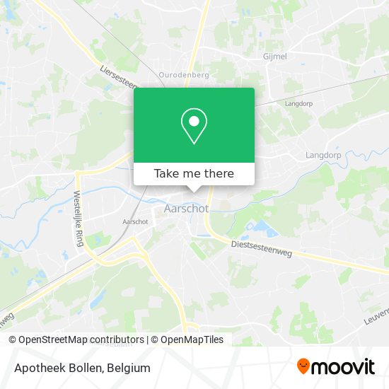 Apotheek Bollen map