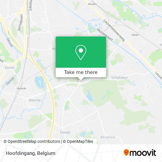 Hoofdingang map