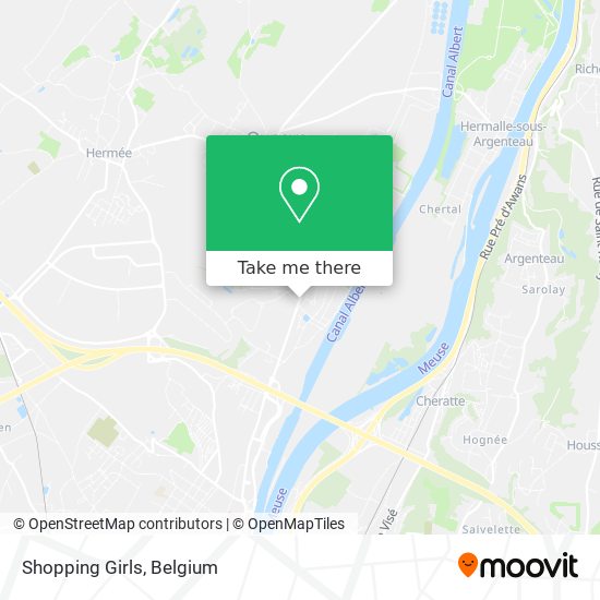 Shopping Girls map