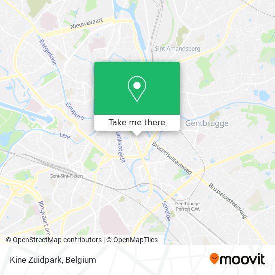 Kine Zuidpark map