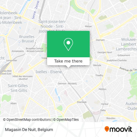 Magasin De Nuit map