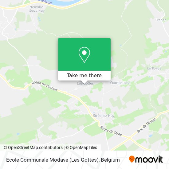 Ecole Communale Modave (Les Gottes) plan