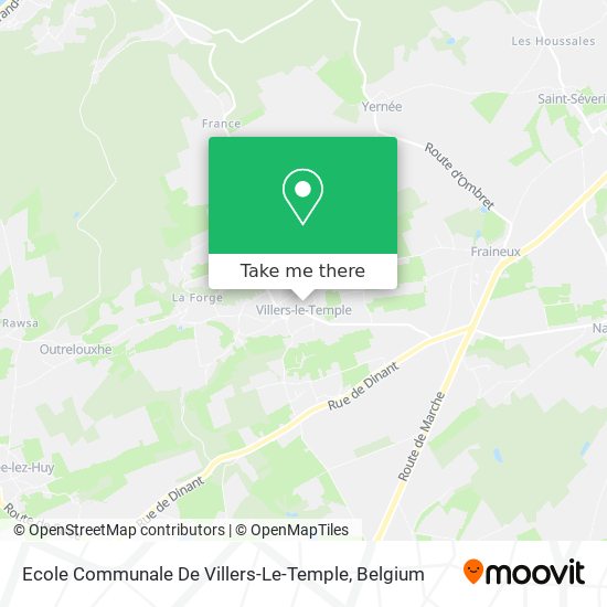 Ecole Communale De Villers-Le-Temple map