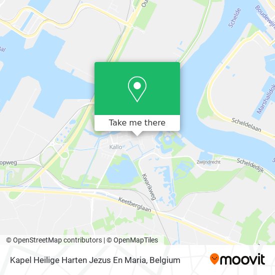 Kapel Heilige Harten Jezus En Maria map