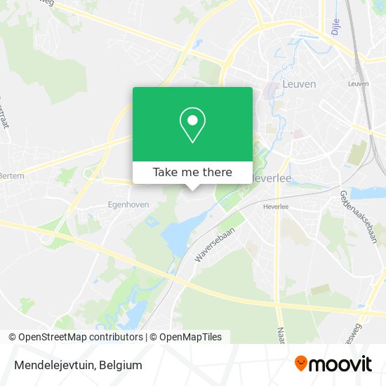 Mendelejevtuin map