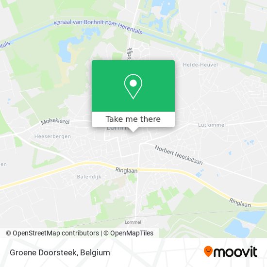 Groene Doorsteek map