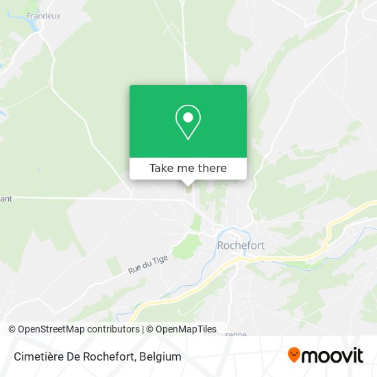 Cimetière De Rochefort map