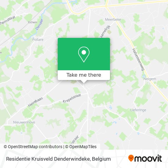 Residentie Kruisveld Denderwindeke plan