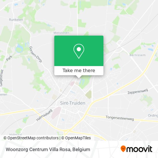 Woonzorg Centrum Villa Rosa map