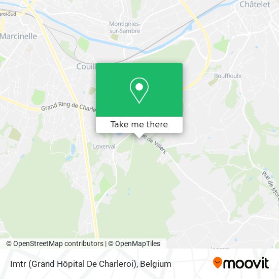 Imtr (Grand Hôpital De Charleroi) plan
