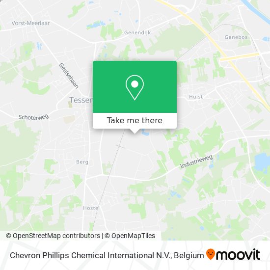 Chevron Phillips Chemical International N.V. map