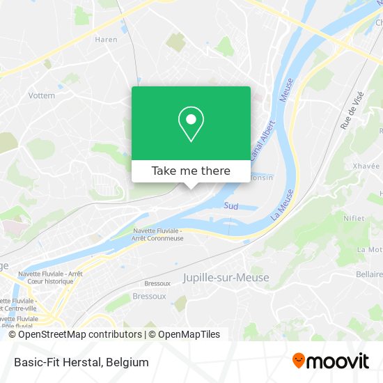 Basic-Fit Herstal map